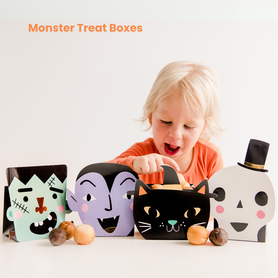 Make a Spooky Snack—Monster Party Mix