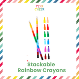 Stackable Rainbow Crayon