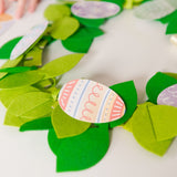 Easter Egg Garden Wreath