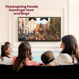 Thanksgiving Parade and Scavenger Hunt Bingo