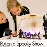 Halloween Shadow Puppet Theatre Kit