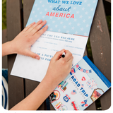 Great American Road workbook and sticker pack