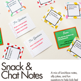 Snack and chat notes