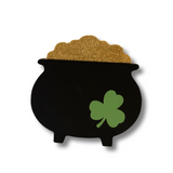 Wooden Pot of Gold