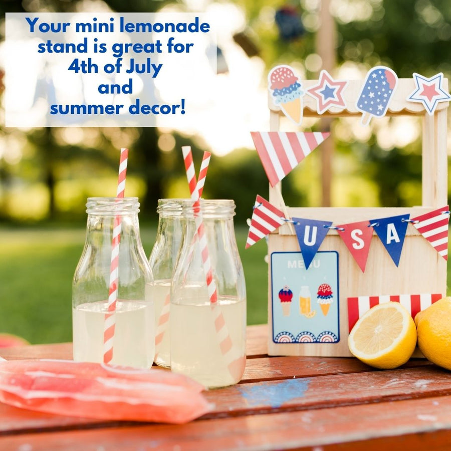 YearCheer Mini Lemonade and Popsicle Stand