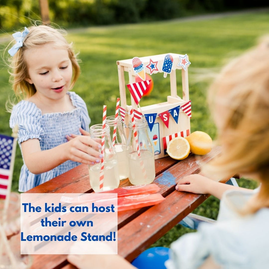 YearCheer Mini Lemonade and Popsicle Stand