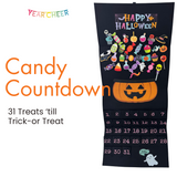 Trick - or- Treat Countdown Candy Calendar
