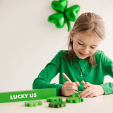 LUCKY Wooden Shamrocks